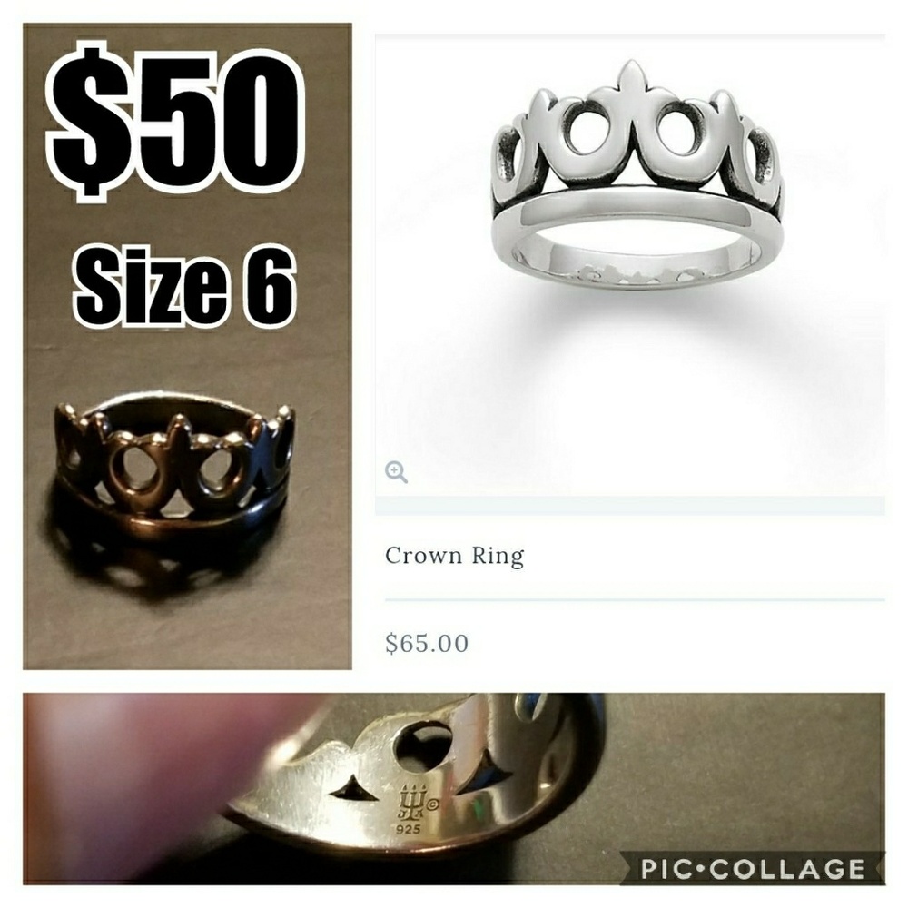 James Avery Crown Ring